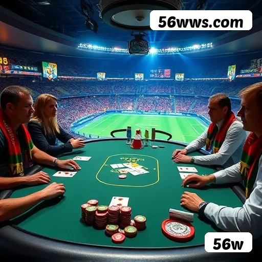 Apostas futebol ao vivo 56w - odds competitivas